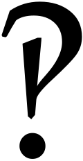 Interrobang svg